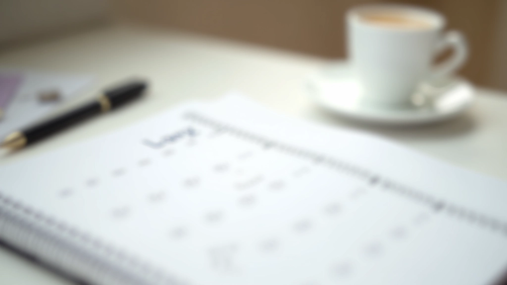 Kalender met één afgevinkte dag, volgende dag opnieuw beginnen symbool in notitieboekje